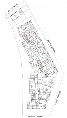  ami-luxuria Cluster Plan from 1st to 7th Floor