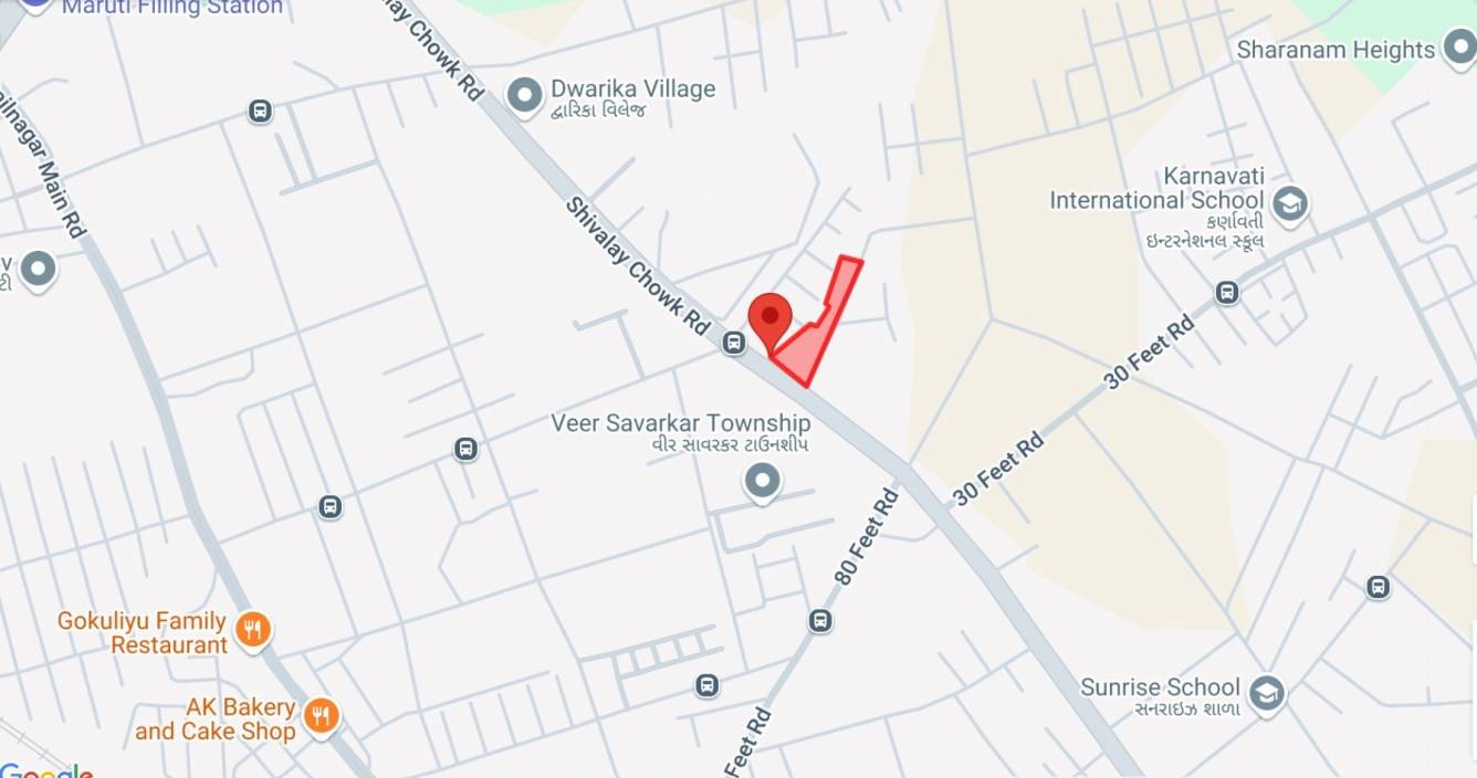 ami luxuria Location Plan