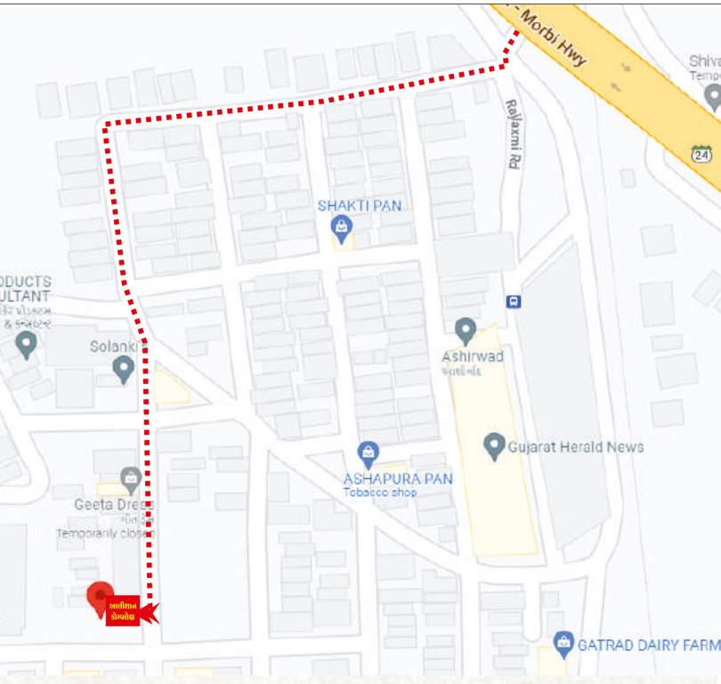  alishan complex Location Plan