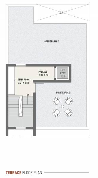 Cluster Plan for terrace Floor Plan asopalav-bungalows Cluster Plan for terrace Floor Plan