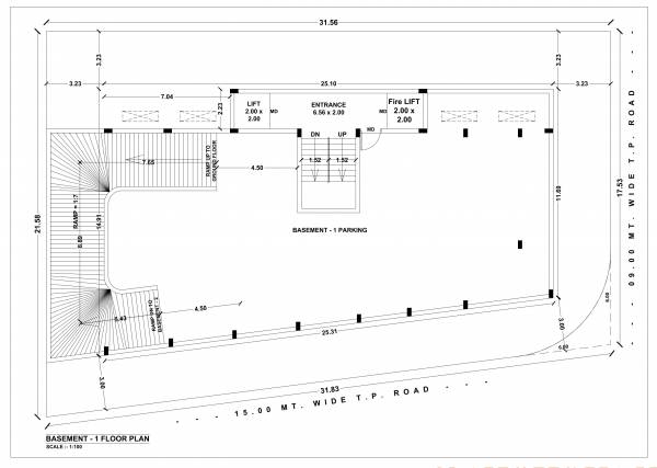  king-s-view Block 1 Cluster Plan for 1st Floor