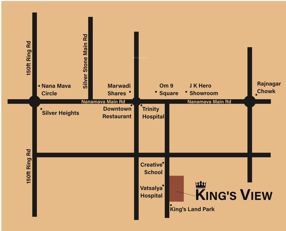  king s view Location Plan