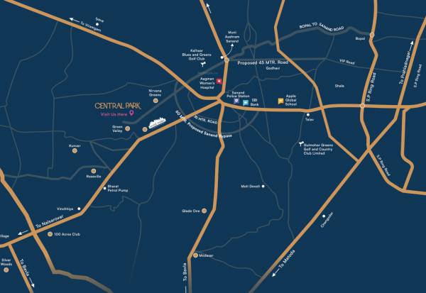  the-central-park Location Plan