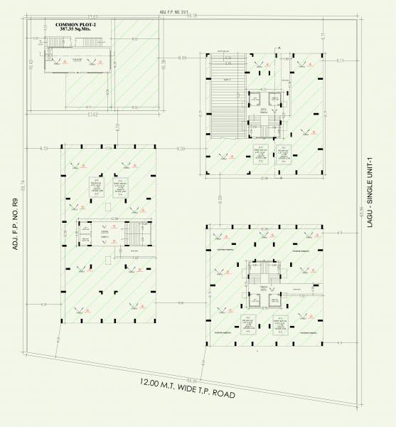  viral-vatika Tower A Cluster Plan for ground Floor