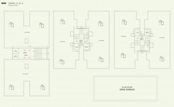  viral-vatika Tower B Cluster Plan for ground Floor