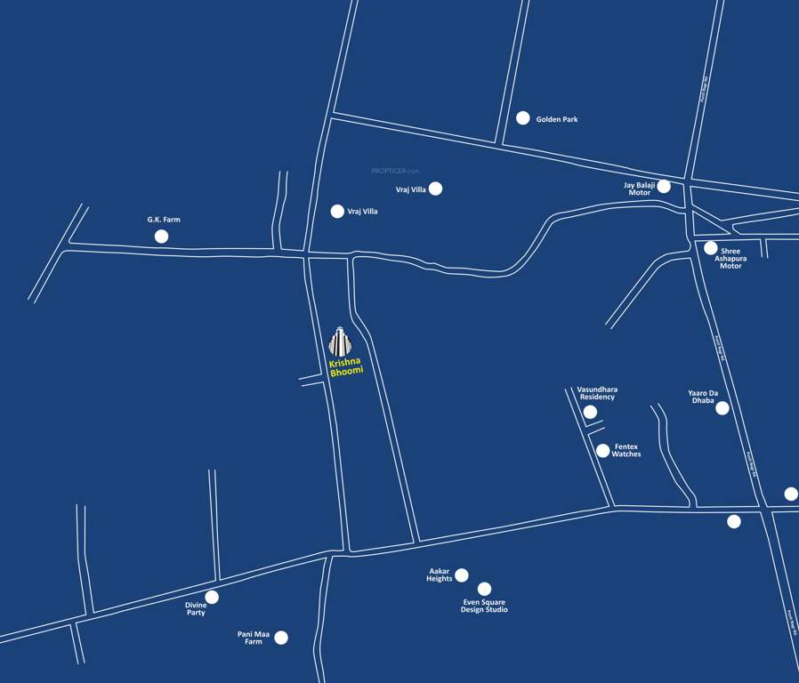  krishna bhoomi Location Plan