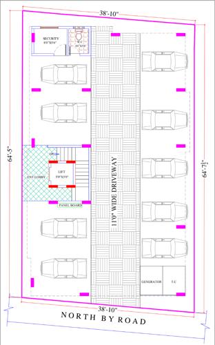  nivas Nivas Cluster Plan for ground Floor
