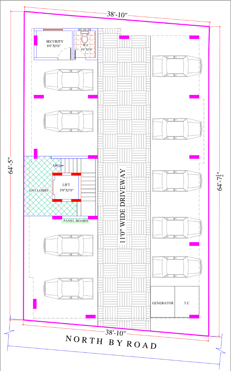 nivas Nivas Cluster Plan for ground Floor