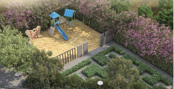 Children's play area silver-oak Children's play area