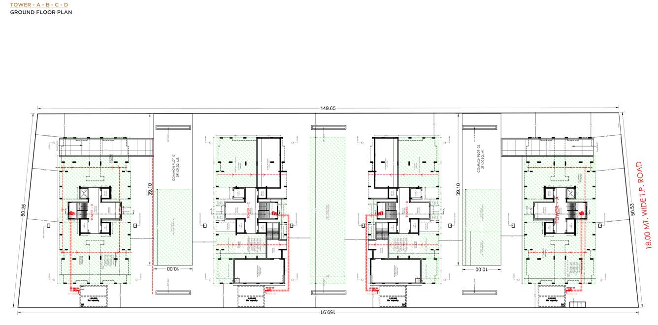  pradhyuman platina Tower A Cluster Plan
