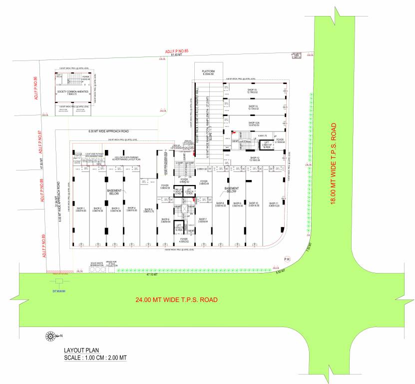  celestial luxuria Layout Plan