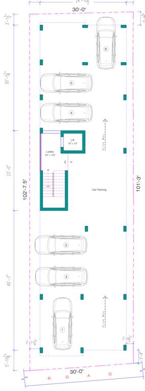 elinor enclave Elinor Enclave Cluster Plan for car parking