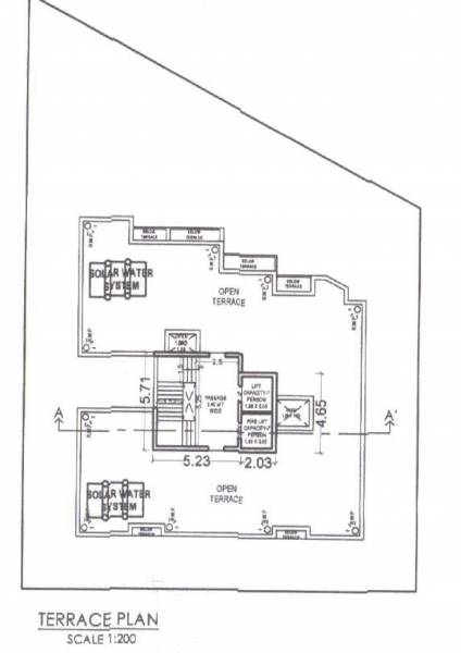  satyam-point 1 Cluster Plan from 7th to 8th Floor