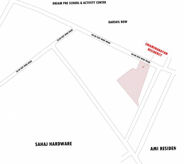 Location Plan swaminarayan-residency Location Plan