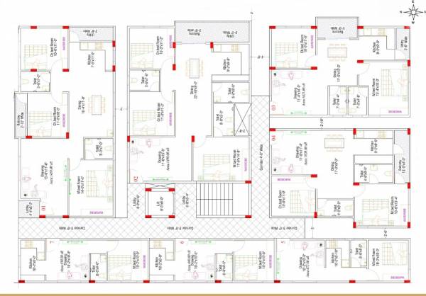  manohar-pride Manohar Pride Cluster Plan
