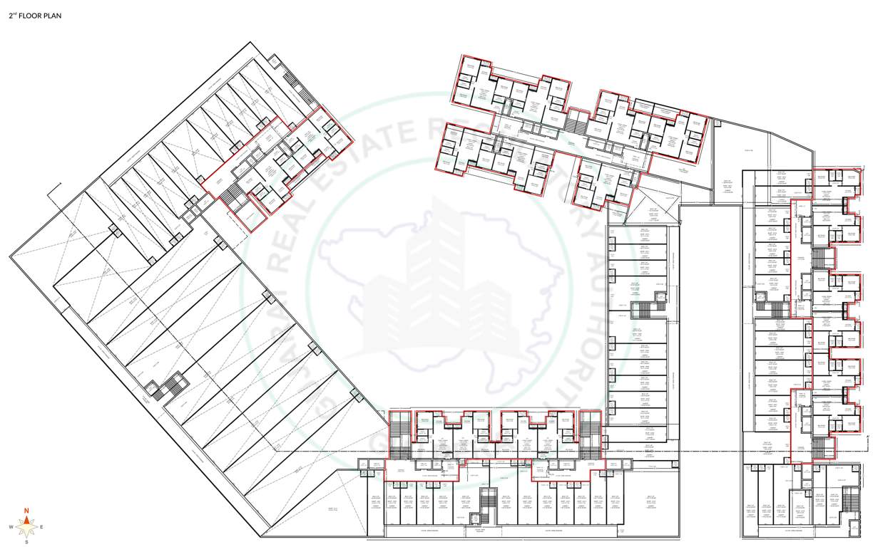  sanatan B1 Cluster Plan for 2nd Floor