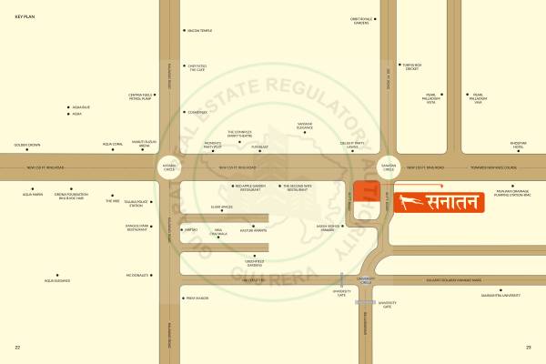  sanatan Location Plan