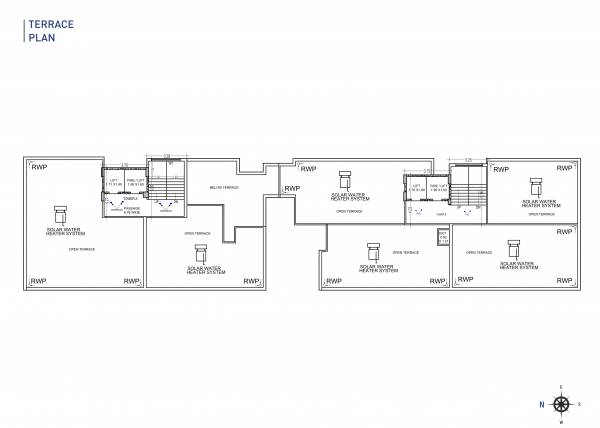  bombay-silver-height-2 Tower B Cluster Plan for teracce Floor