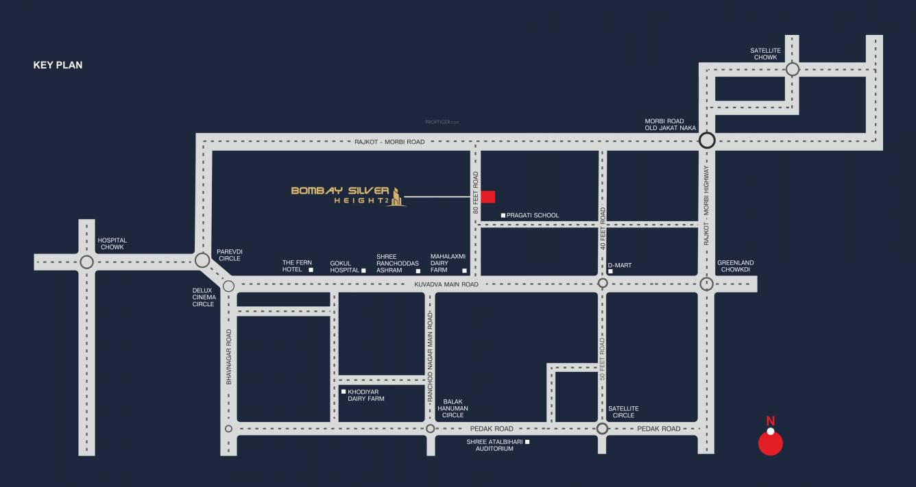  bombay silver height 2 Location Plan