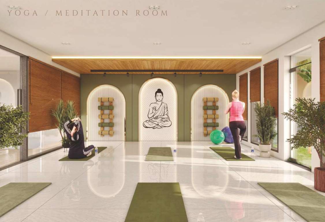  aurum residency phase 01 Yoga/ Meditation Area