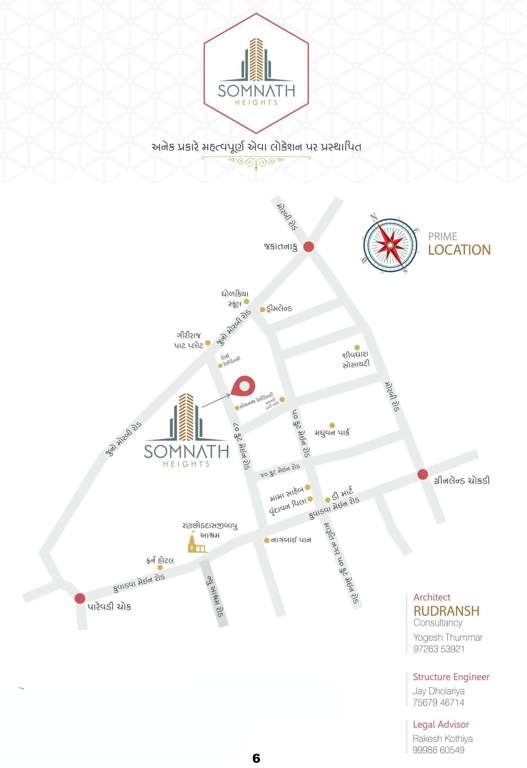  somnath heights Location Plan