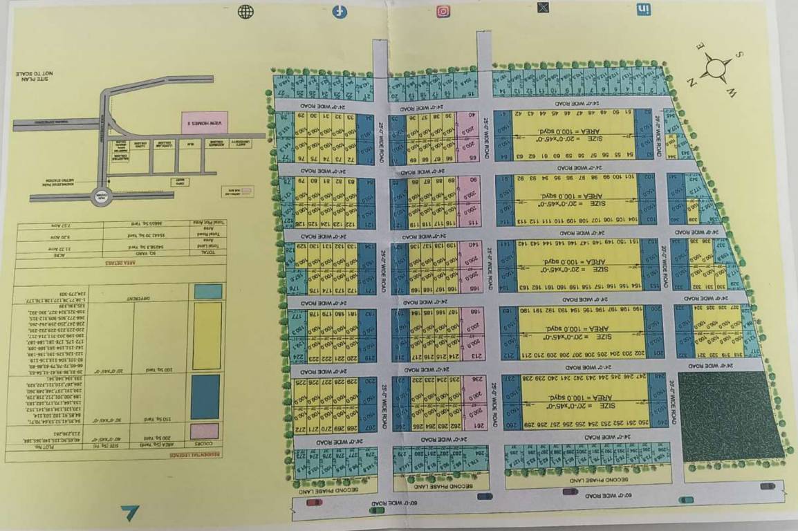  view homes Layout Plan