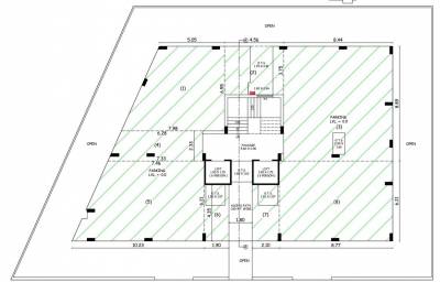  shree-ambe-residency Cluster Plan ground floor