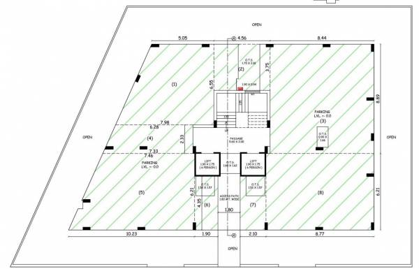  shree-ambe-residency Cluster Plan ground floor