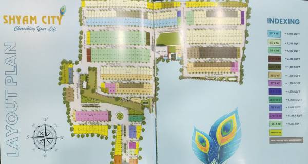 Layout Plan shyam-city Layout Plan