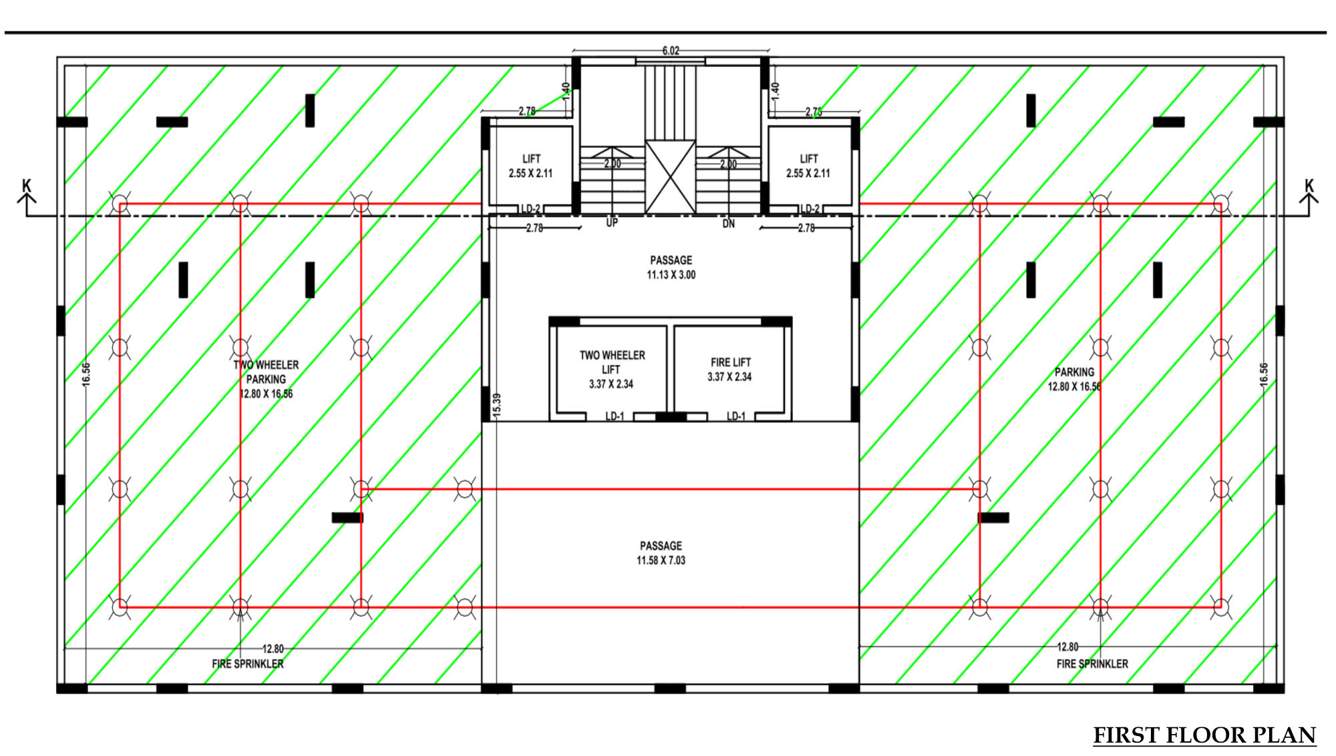 fortune viyona Fortune Viyona Cluster Plan for 1st Floor