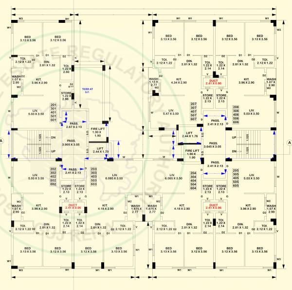  sanidhya-hills Sanidhya Hills Tower A Cluster Plan