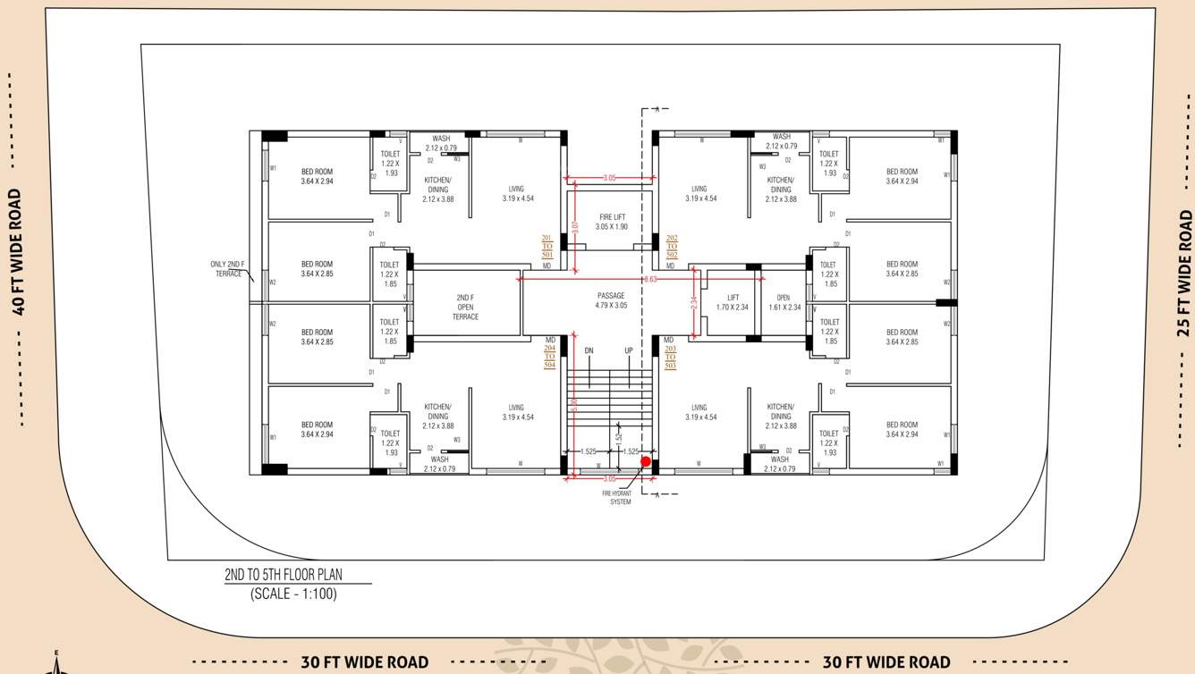  royal lotus Block A Cluster Plan for 15th Floor