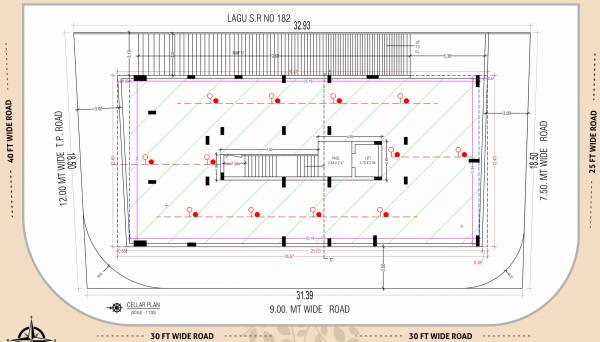  royal-lotus Block-A Cluster Plan for Cellar Floor