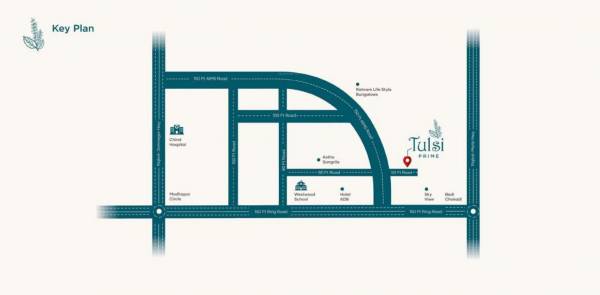  tulsi-prime Location Plan