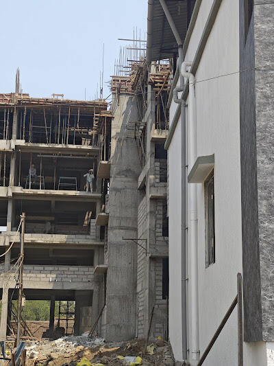  leela BUILDING 1 Construction Status March 25