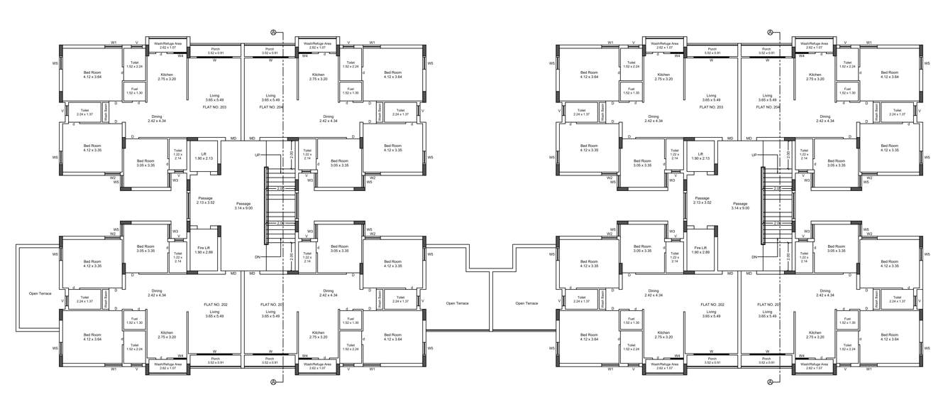 speedwell gold Tower B Cluster Plan for 2nd Floor