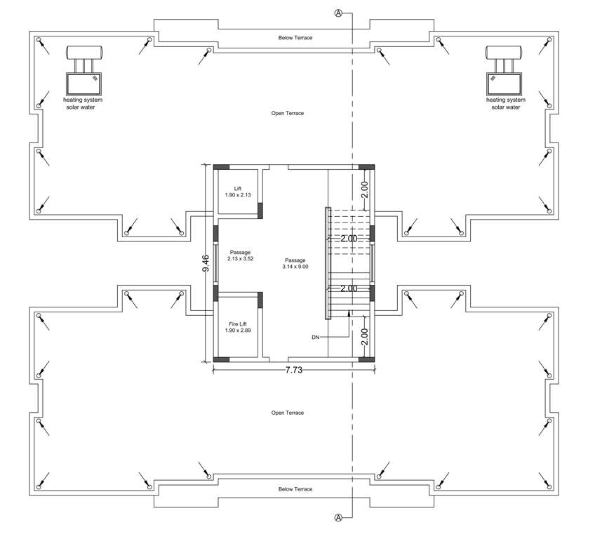  speedwell gold Tower C Cluster Plan for ground Floor