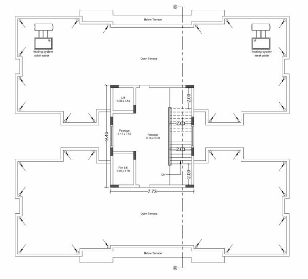 Tower C Cluster Plan for ground Floor speedwell-gold Tower C Cluster Plan for ground Floor