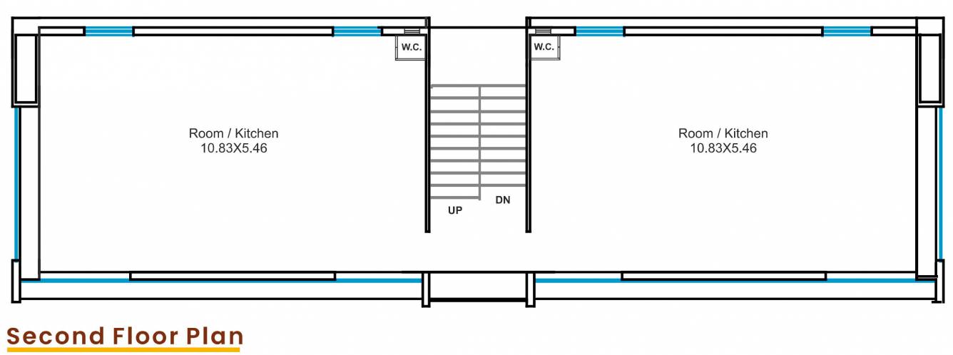  golden leaf Tower A Cluster Plan for 2nd Floor