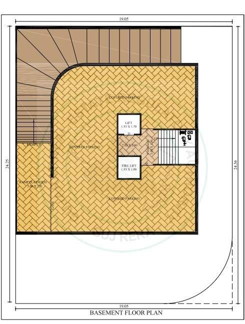 vasudhara pearls Vasudhara Pearls Cluster Plan from ground to 1st Floor