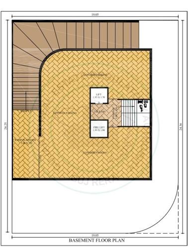 Vasudhara Pearls Cluster Plan from ground to 1st Floor vasudhara-pearls Vasudhara Pearls Cluster Plan from ground to 1st Floor