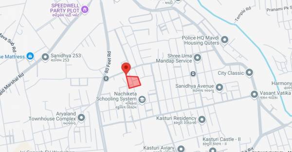 Location Plan shree-dwarkesh-nagari Location Plan