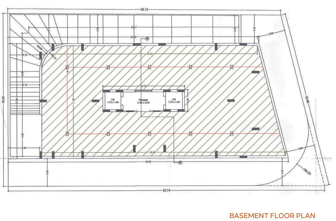 unique Tower A Cluster Plan For Basement