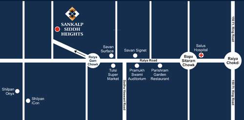  sankalp-siddh-heights Location Plan