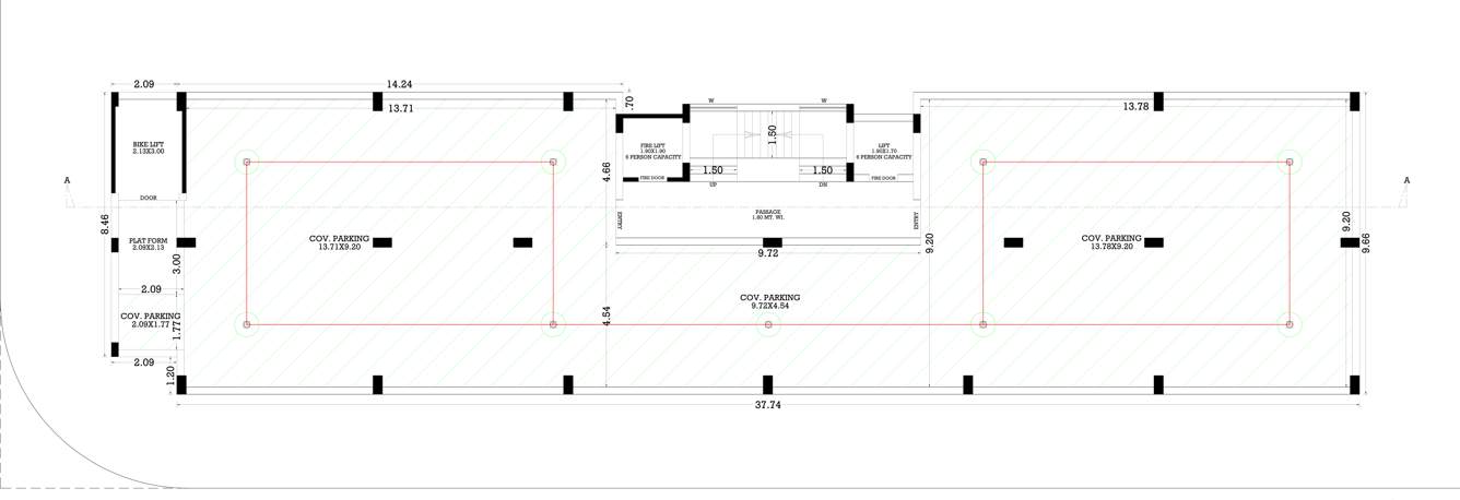 akshar avenue Akshar Avenue Cluster Plan for Car Parking