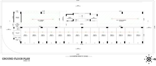 Akshar Avenue Cluster Plan for ground Floor akshar-avenue Akshar Avenue Cluster Plan for ground Floor