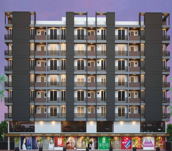 Elevation akshar-avenue Elevation