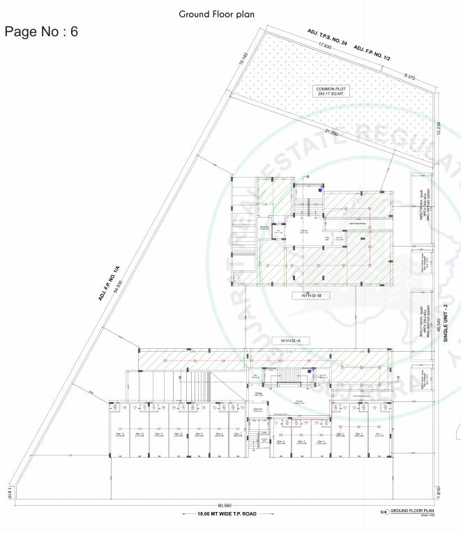 nirali heights Block A Cluster Plan for ground Floor
