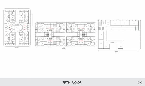  atmiya-fieldspace Tower A Cluster Plan for 5th Floor