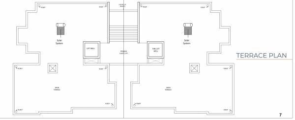  vastu-nest Tower A Cluster Plan For Terrace